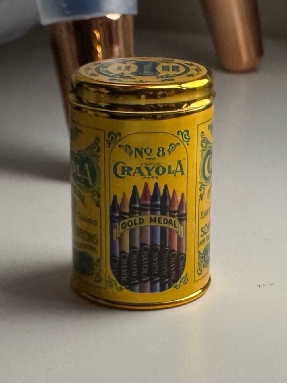 Mini Brands Retro Luxury Crayola Crayon Tin Miniature